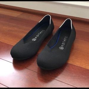 Rothy’s Round Toe Black Flat 8